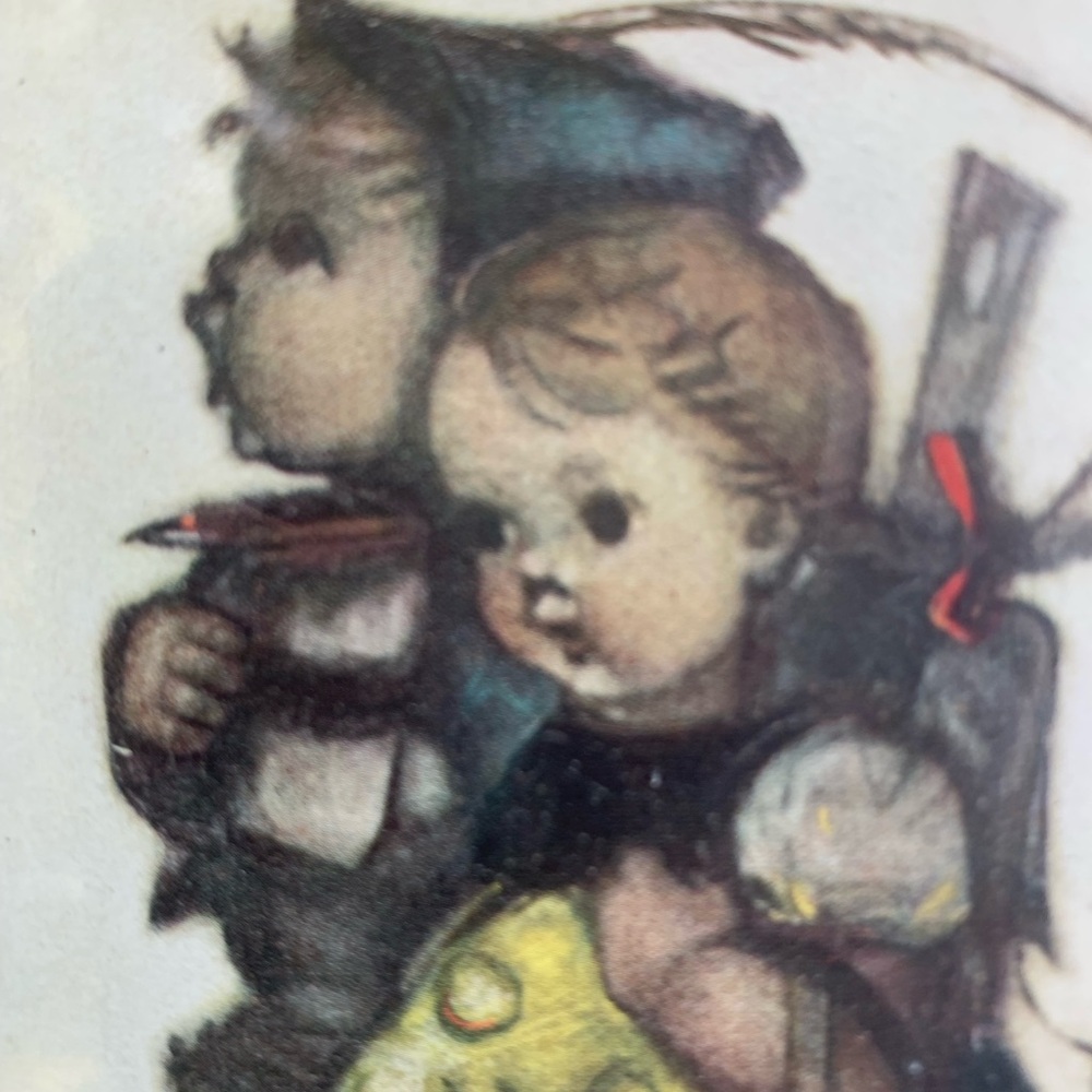 Vintage Trio of Hummel Framed Art Prints Under Glass - Picture 9 of 14